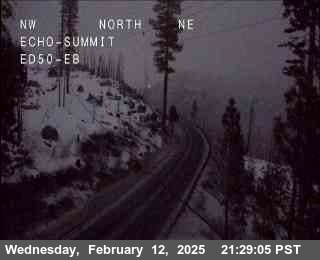 Traffic Camera Image from US-50 at Hwy 50 at Echo Summit