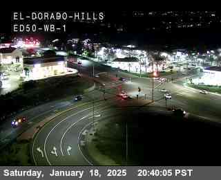 Traffic Camera Image from US-50 at Hwy 50 at El Dorado ED50 WB 1