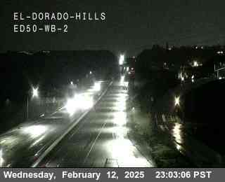 Traffic Camera Image from US-50 at Hwy 50 at El Dorado ED50 WB 2