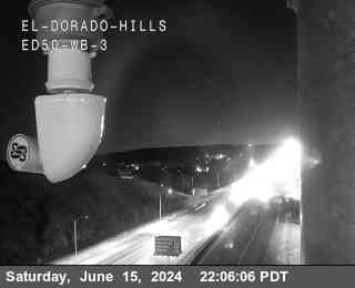 Traffic Camera Image from US-50 at Hwy 50 at El Dorado ED50 WB 3