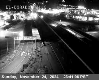 Traffic Camera Image from US-50 at Hwy 50 at El Dorado ED50 WB 3