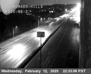 Traffic Camera Image from US-50 at Hwy 50 at El Dorado ED50 WB 3