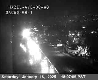 Traffic Camera Image from US-50 at Hwy 50 at Hazel Ave OC WO WB 1