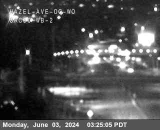 Traffic Camera Image from US-50 at Hwy 50 at Hazel Ave OC WO WB 2