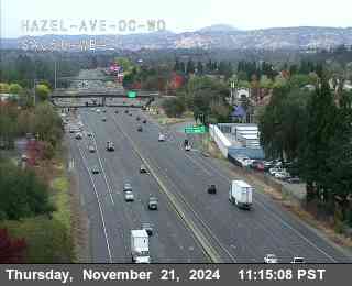 Traffic Camera Image from US-50 at Hwy 50 at Hazel Ave OC WO WB 2