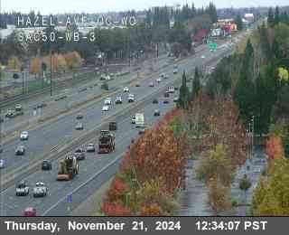 Traffic Camera Image from US-50 at Hwy 50 at Hazel Ave OC WO WB 3