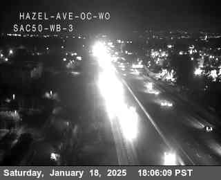 Traffic Camera Image from US-50 at Hwy 50 at Hazel Ave OC WO WB 3