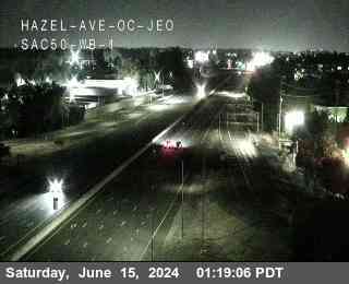 Traffic Camera Image from US-50 at Hwy 50 at Hazel OC JEO WB 1