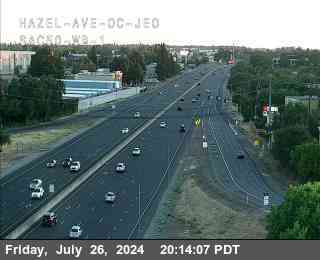 Traffic Camera Image from US-50 at Hwy 50 at Hazel OC JEO WB 1