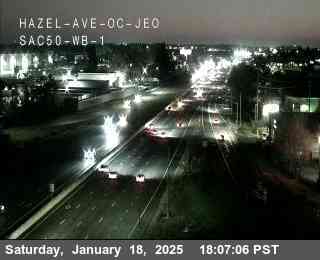 Traffic Camera Image from US-50 at Hwy 50 at Hazel OC JEO WB 1