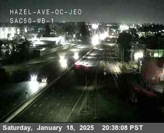 Traffic Camera Image from US-50 at Hwy 50 at Hazel OC JEO WB 1