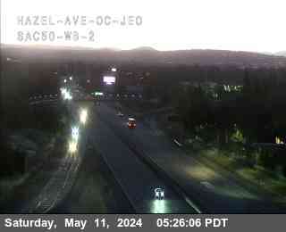Traffic Camera Image from US-50 at Hwy 50 at Hazel OC JEO WB 2