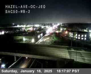 Traffic Camera Image from US-50 at Hwy 50 at Hazel OC JEO WB 2