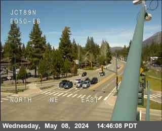 Hwy 50 at Hwy 89 6286ft. elevation