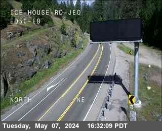 Hwy 50 at Ice House 3264ft. elevation