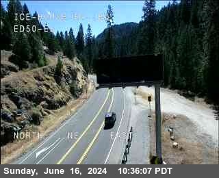 Traffic Camera Image from US-50 at Hwy 50 at Ice House