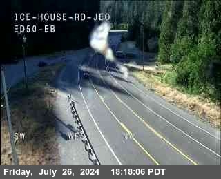 Traffic Camera Image from US-50 at Hwy 50 at Ice House