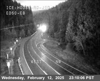 Traffic Camera Image from US-50 at Hwy 50 at Ice House