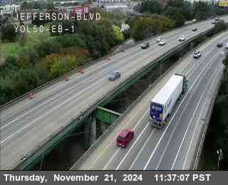 Traffic Camera Image from US-50 at Hwy 50 at Jefferson Blvd 1