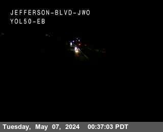 Image of a live traffic camera in Yolo County County.