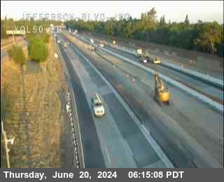 Traffic Camera Image from US-50 at Hwy 50 at Jefferson Blvd JWO
