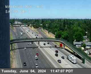 Traffic Camera Image from US-50 at Hwy 50 at Manlove POC 1
