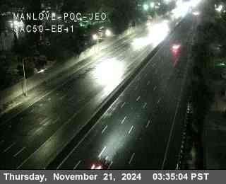 Traffic Camera Image from US-50 at Hwy 50 at Manlove POC 1