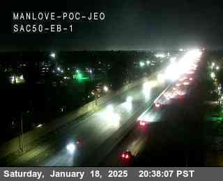 Traffic Camera Image from US-50 at Hwy 50 at Manlove POC 1