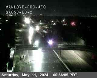 Traffic Camera Image from US-50 at Hwy 50 at Manlove POC 2