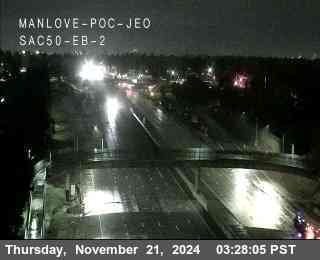 Traffic Camera Image from US-50 at Hwy 50 at Manlove POC 2