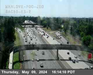 Timelapse image near Hwy 50 at Manlove POC 2, Sacramento 0 minutes ago