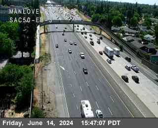 Traffic Camera Image from US-50 at Hwy 50 at Manlove POC 3