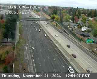 Traffic Camera Image from US-50 at Hwy 50 at Manlove POC 3