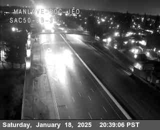 Traffic Camera Image from US-50 at Hwy 50 at Manlove POC 3