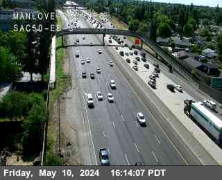 Timelapse image near Hwy 50 at Manlove POC 3, Sacramento 0 minutes ago