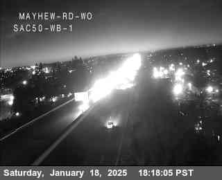 Traffic Camera Image from US-50 at Hwy 50 at Mayhew Rd WO 1