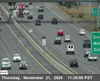 Traffic Camera Image from US-50 at Hwy 50 at Mayhew Rd WO 2