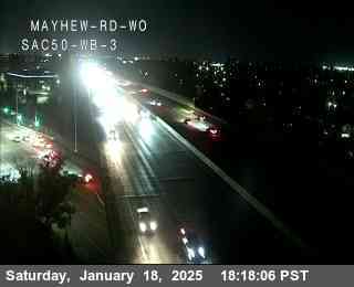 Traffic Camera Image from US-50 at Hwy 50 at Mayhew Rd WO 3