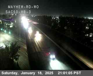 Traffic Camera Image from US-50 at Hwy 50 at Mayhew Rd WO 3