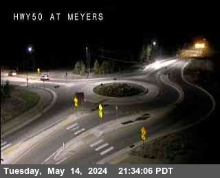 Traffic Camera Image from US-50 at Hwy 50 at Meyers