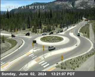 Traffic Camera Image from US-50 at Hwy 50 at Meyers