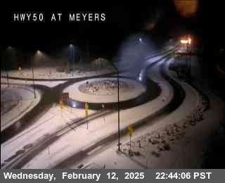 Traffic Camera Image from US-50 at Hwy 50 at Meyers