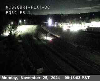 Traffic Camera Image from US-50 at Hwy 50 at Missouri Flat 1