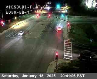 Traffic Camera Image from US-50 at Hwy 50 at Missouri Flat 1