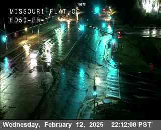 Traffic Camera Image from US-50 at Hwy 50 at Missouri Flat 1