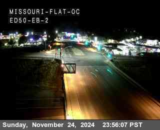 Traffic Camera Image from US-50 at Hwy 50 at Missouri Flat 2