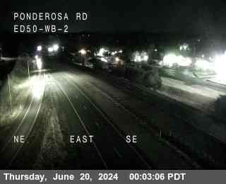 Traffic Camera Image from US-50 at Hwy 50 at Ponderosa 2