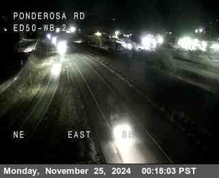 Traffic Camera Image from US-50 at Hwy 50 at Ponderosa 2