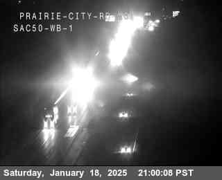 Traffic Camera Image from US-50 at Hwy 50 at Prairie City Rd WO WB 1