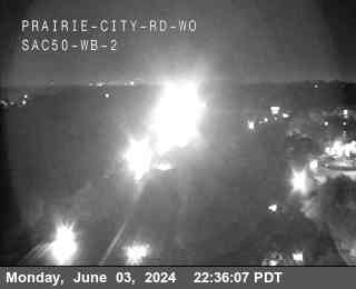 Traffic Camera Image from US-50 at Hwy 50 at Prairie City Rd WO WB 2
